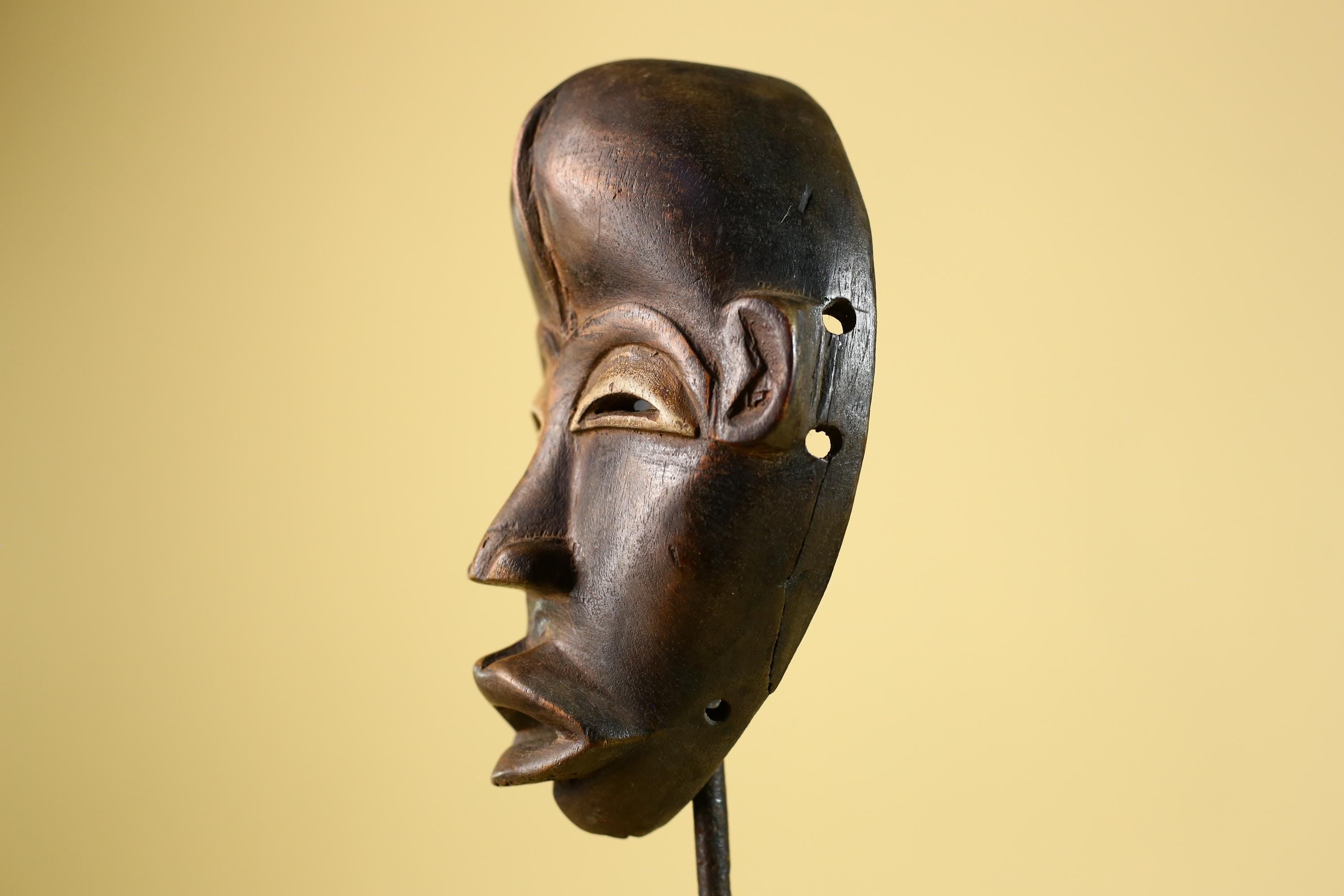 Dan Mask – Hand Carved African Tribal Wood Mask from Liberia-G6222