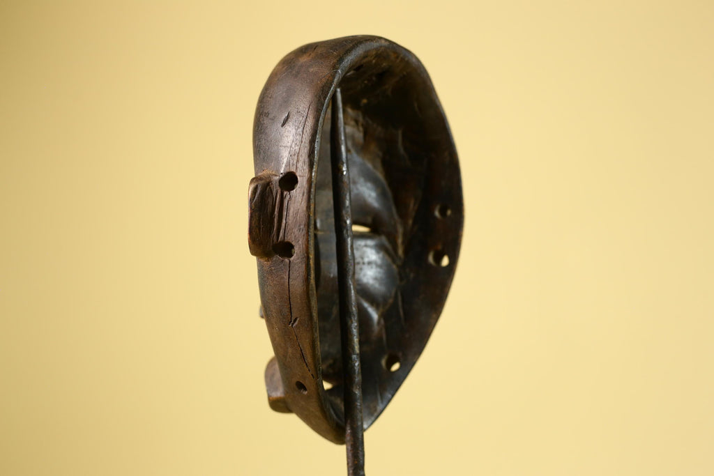 Dan Mask – Hand Carved African Tribal Wood Mask from Liberia-G6222