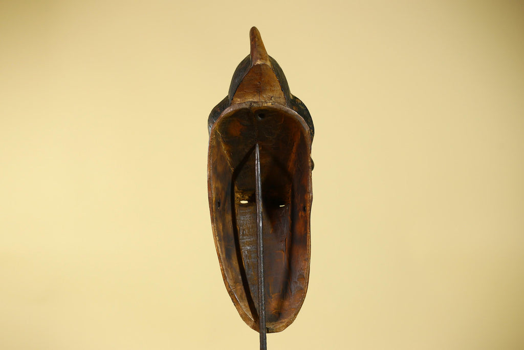 African Mask from the Guro Tribe – Hand Carved Wooden Tribal Art-G6142