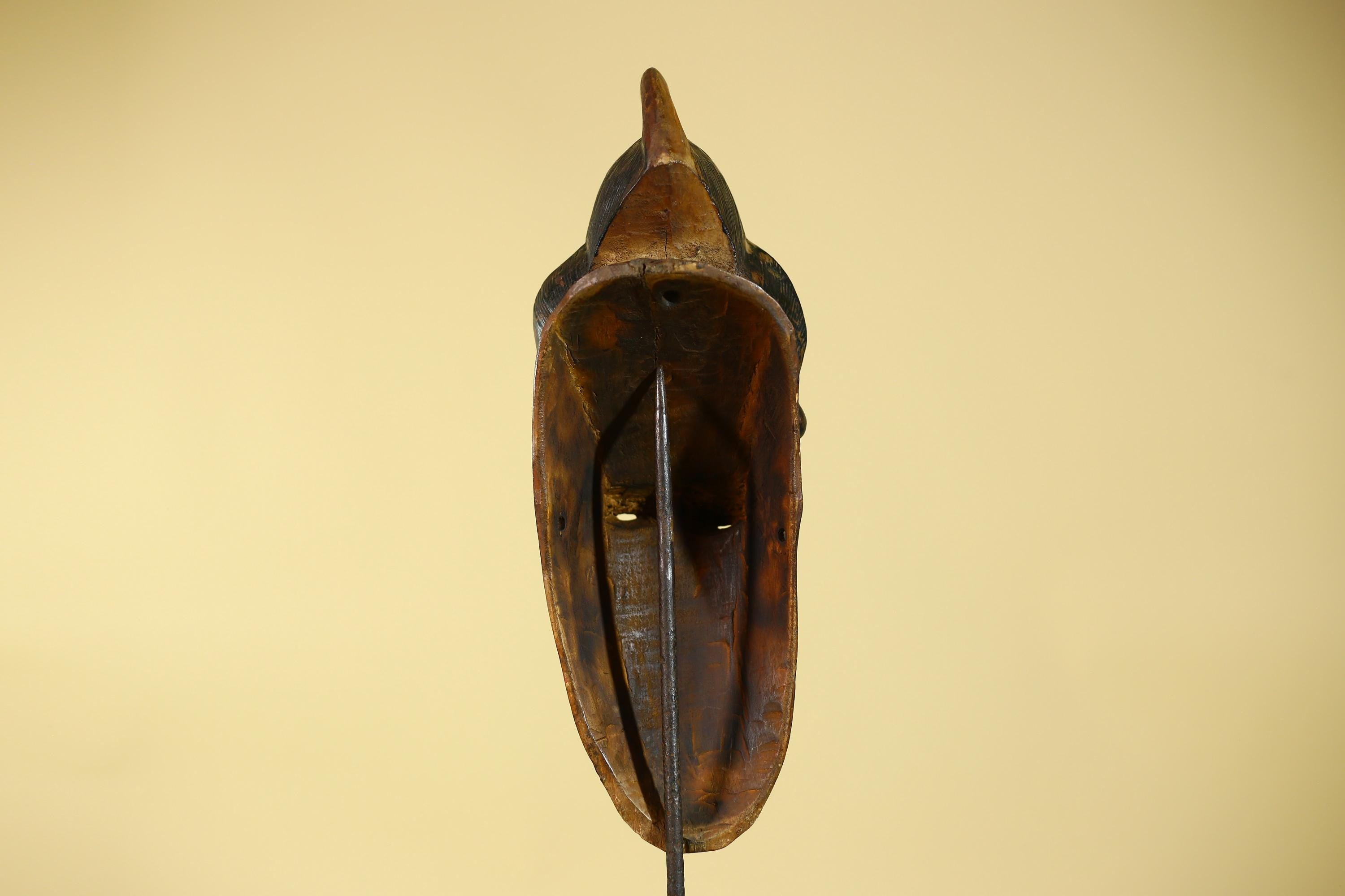 African Mask from the Guro Tribe – Hand Carved Wooden Tribal Art-G6142