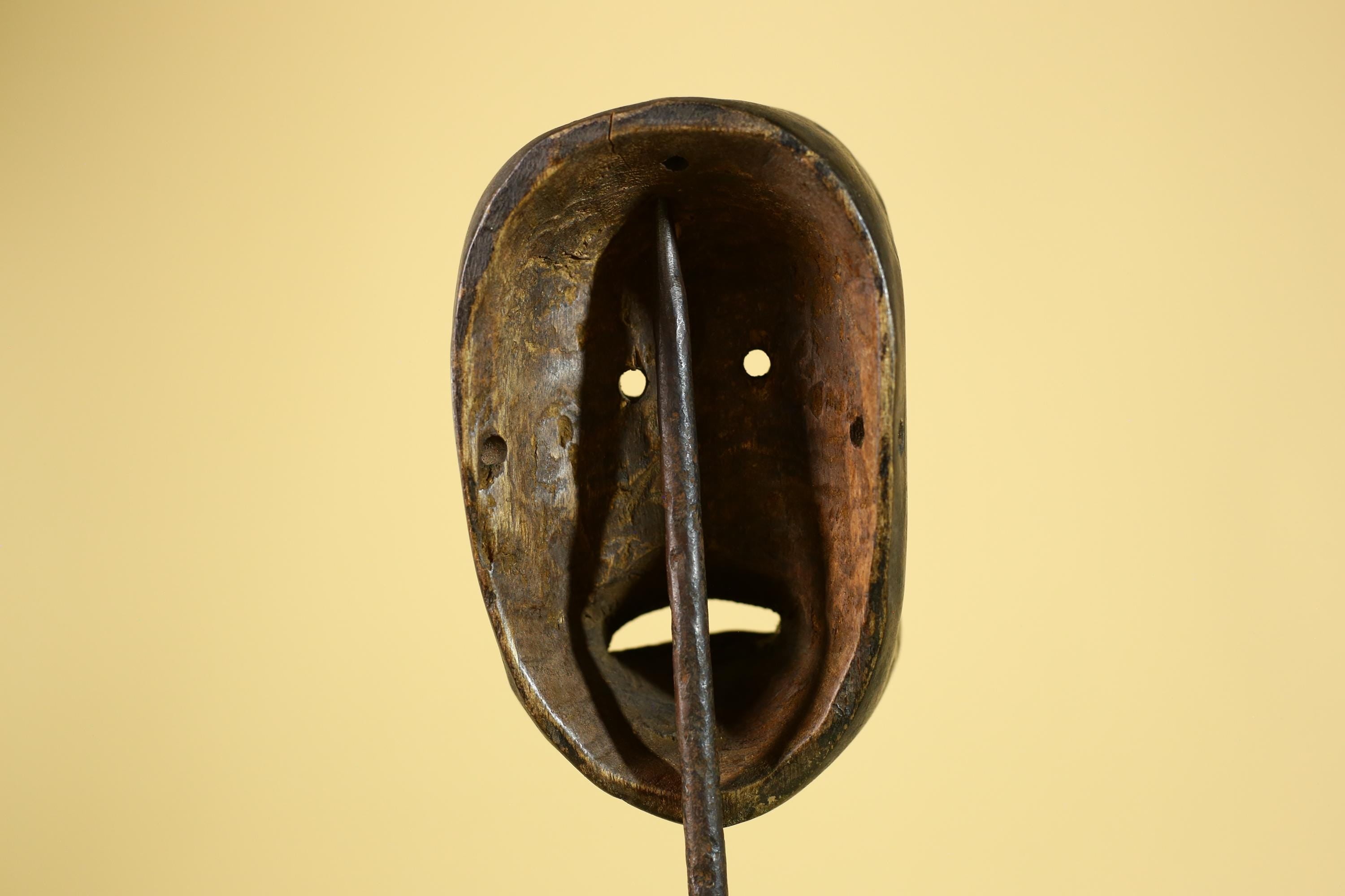 Dan Mask African Tribal Art – Hand Carved Wooden Face Mask from Liberia-G6243