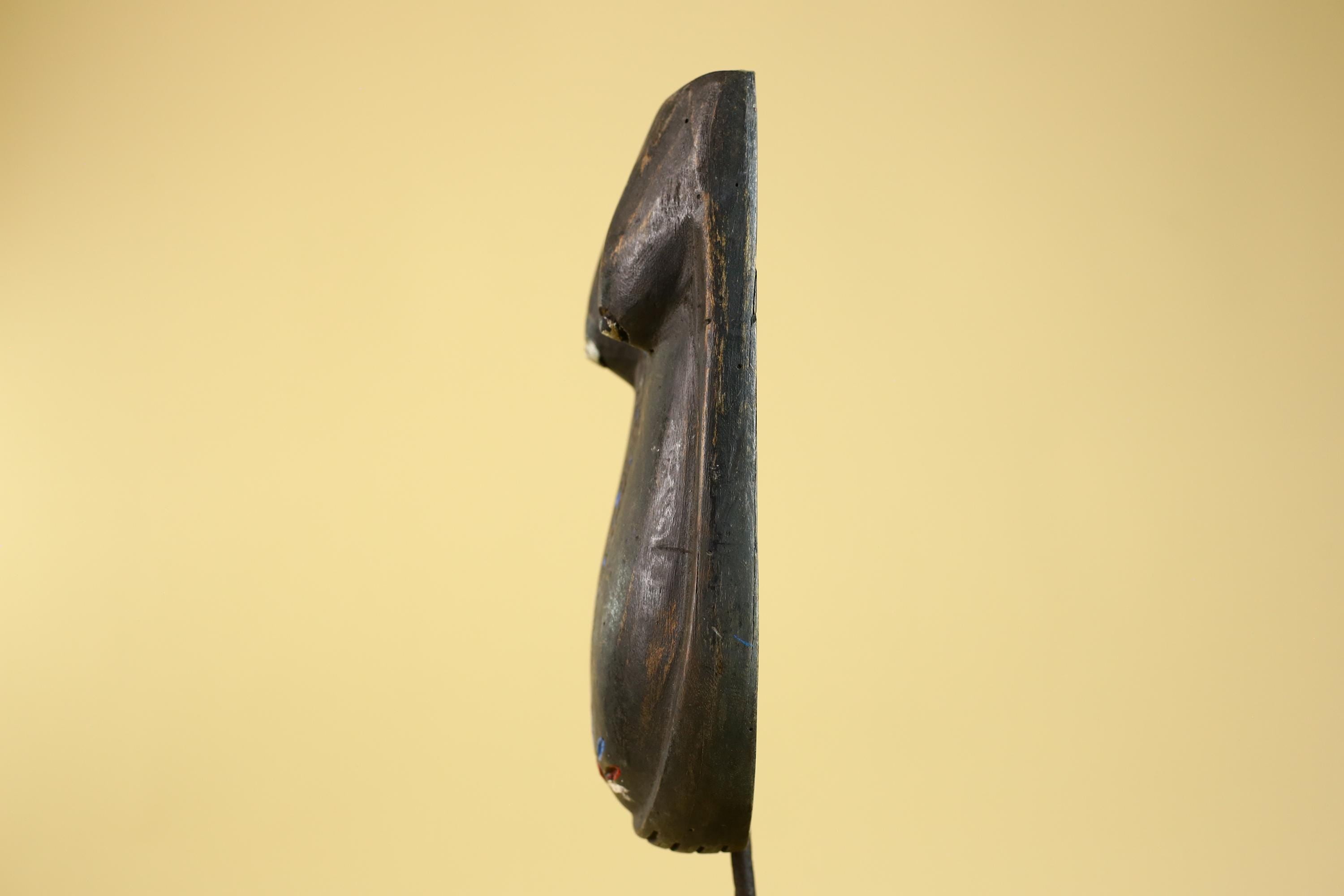 African Torso Mask Hand Carved Wood Tribal Vintage African Art Decor-G6250