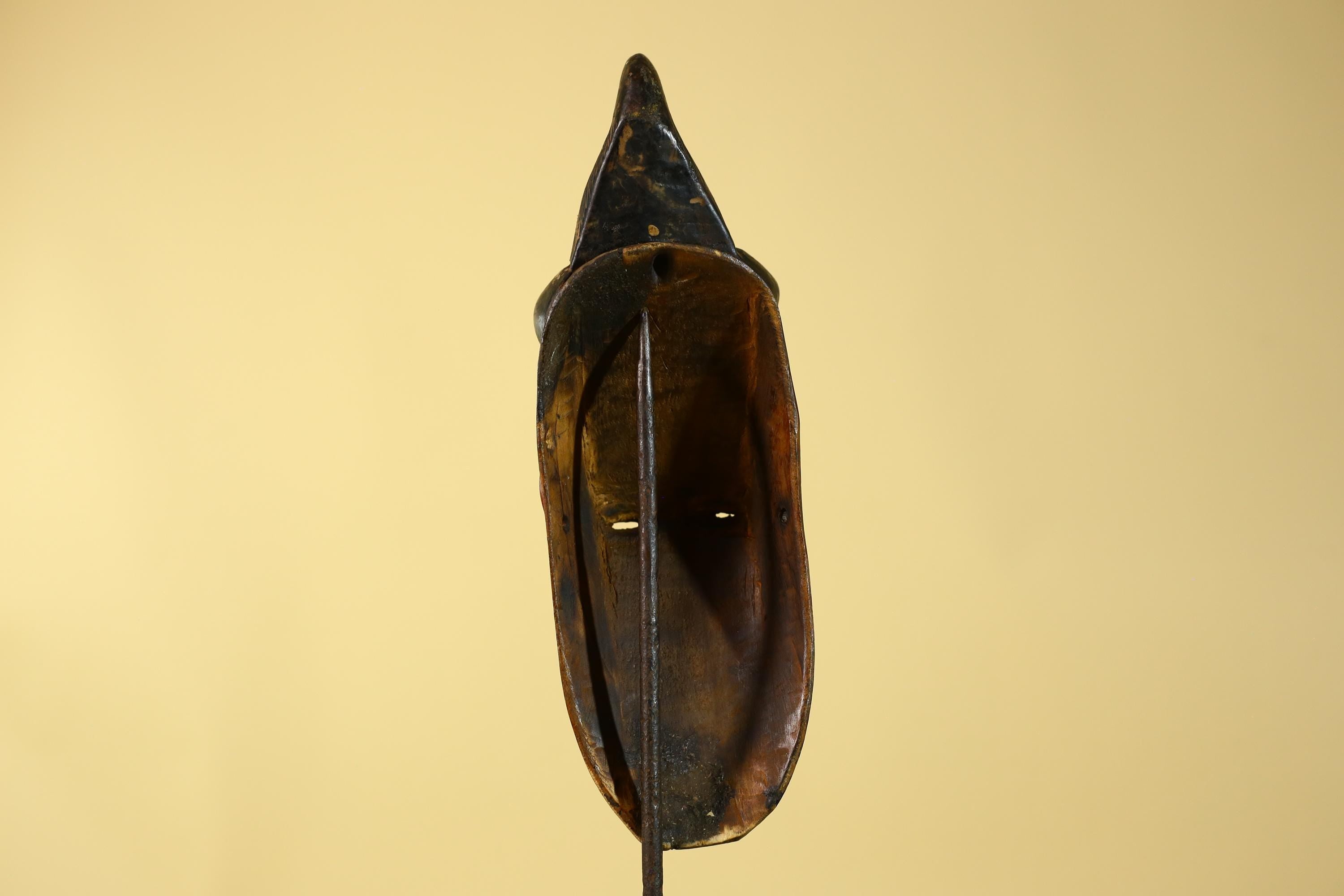 Hand Carved Wooden, Baule African Mask Tribal Art, Vintage African Wall Art-G6169