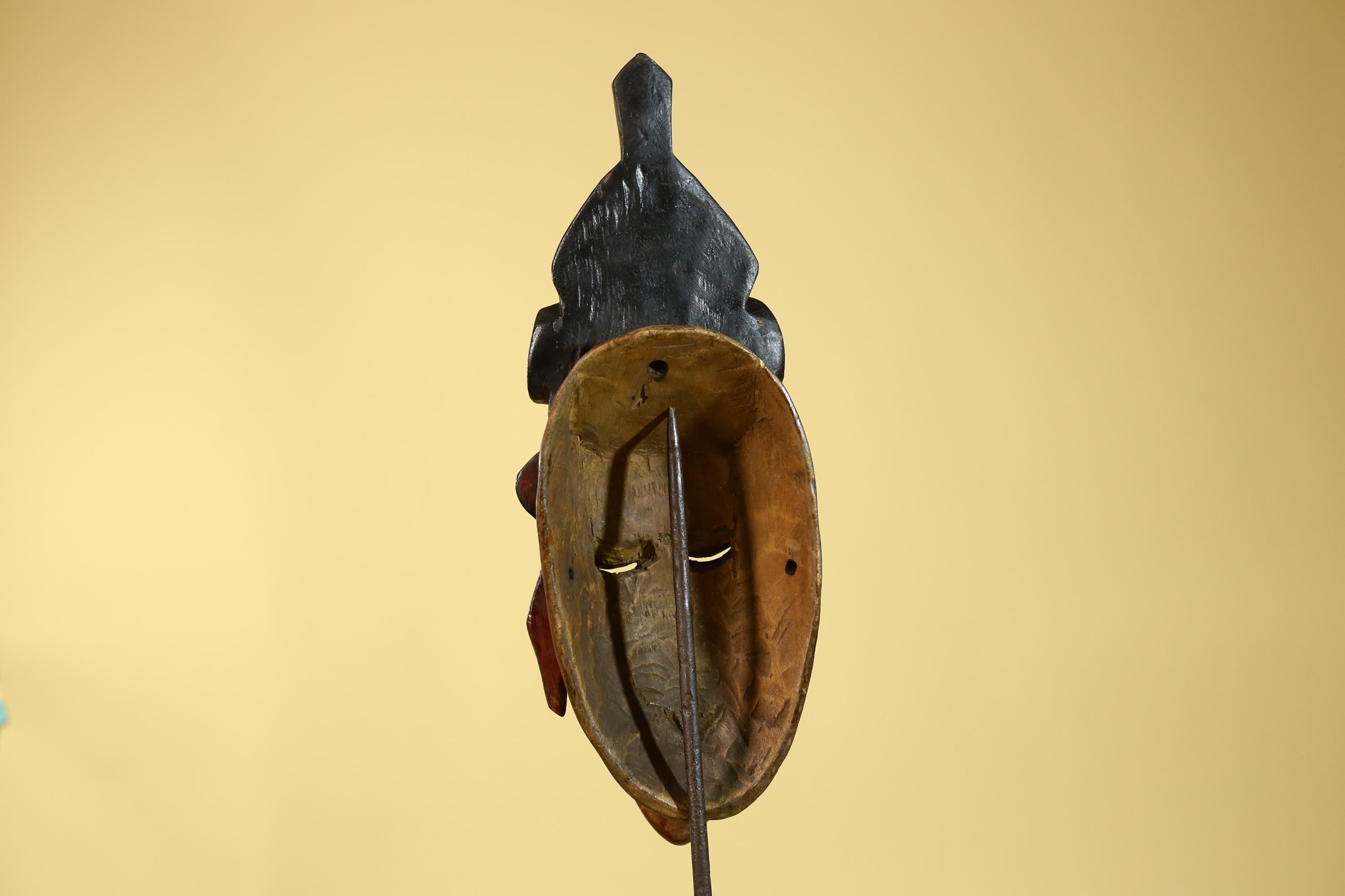 African Mask Baule Style Wooden Tribal Wall Art Handmade-G6176