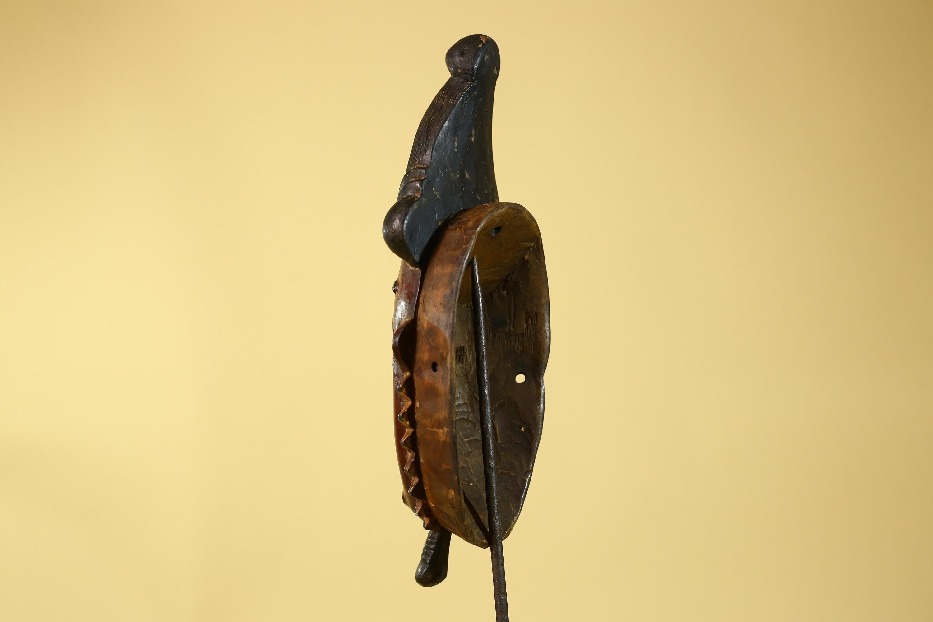 Guro African Mask- Hand Carved Wooden Tribal Wall Art-G6179