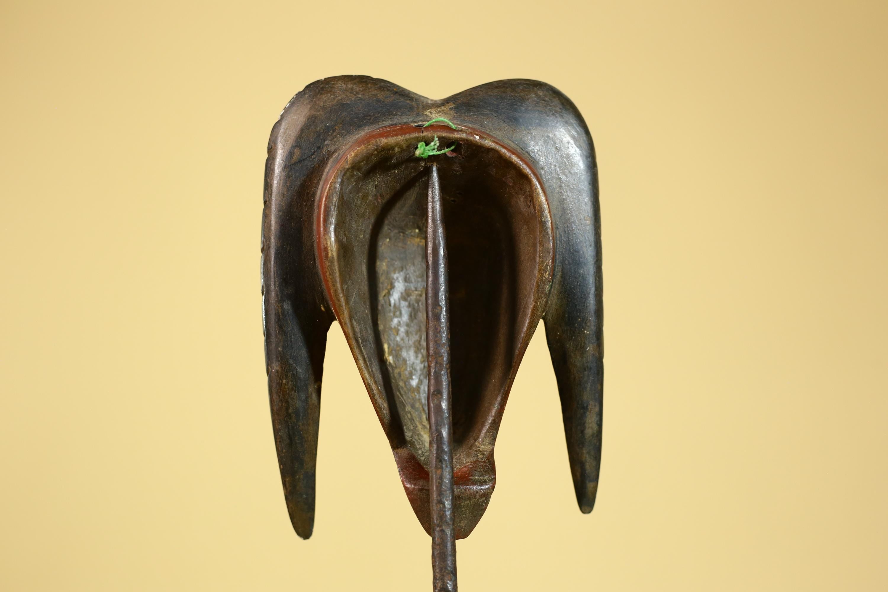 African Hand Carved Bwa Ram Mask Burkina Faso Tribal Art Sculpture-G6260