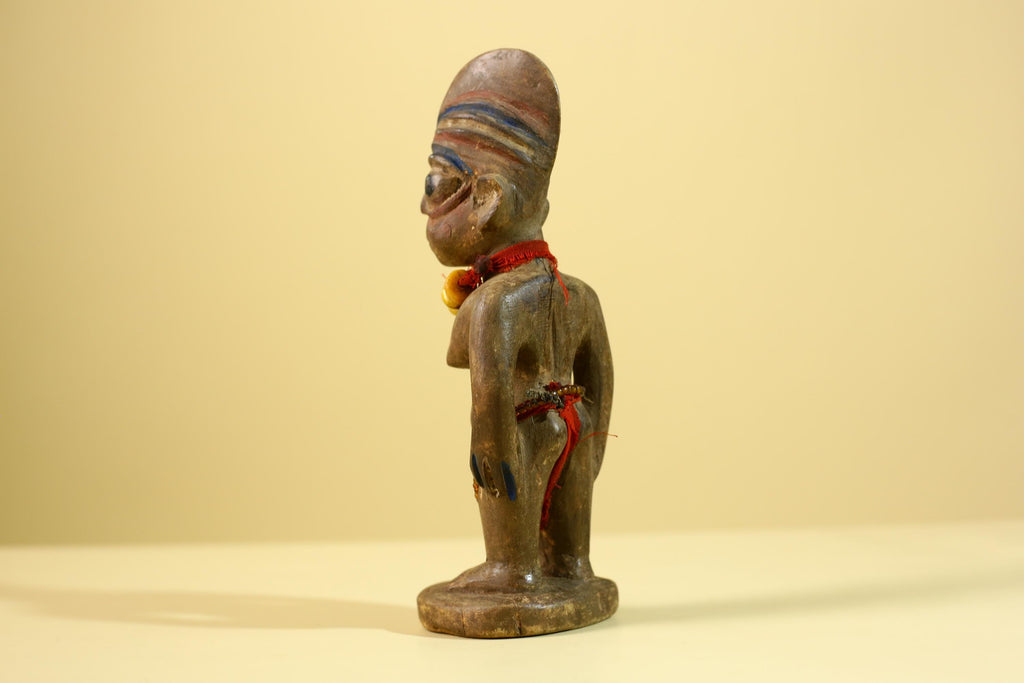 Yoruba Ibeji Figure – Hand Carved African Wooden Statue Tribal Art-G6217