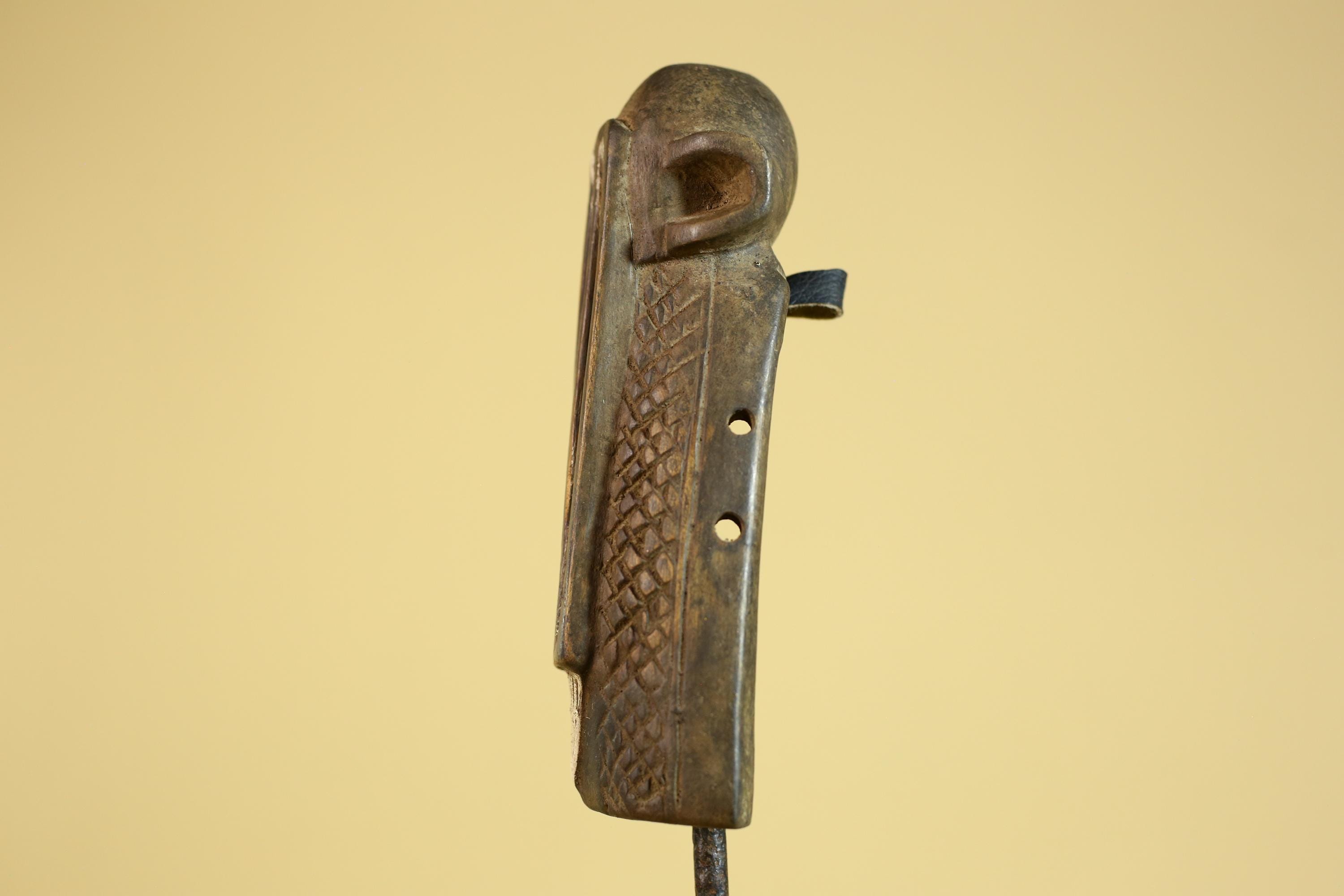 African Tribal Wooden Mask Hand Carved Ethnic Wall Art Primitive Decor-G6291