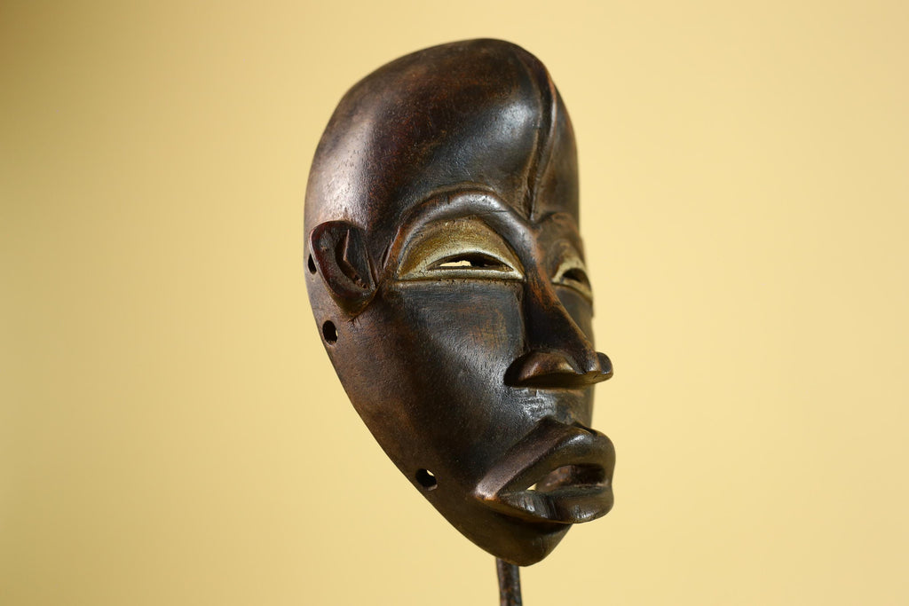 Dan Mask – Hand Carved African Tribal Wood Mask from Liberia-G6222