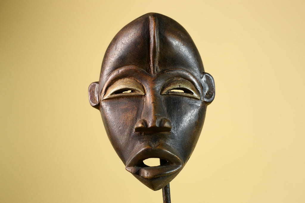 Dan Mask – Hand Carved African Tribal Wood Mask from Liberia-G6222