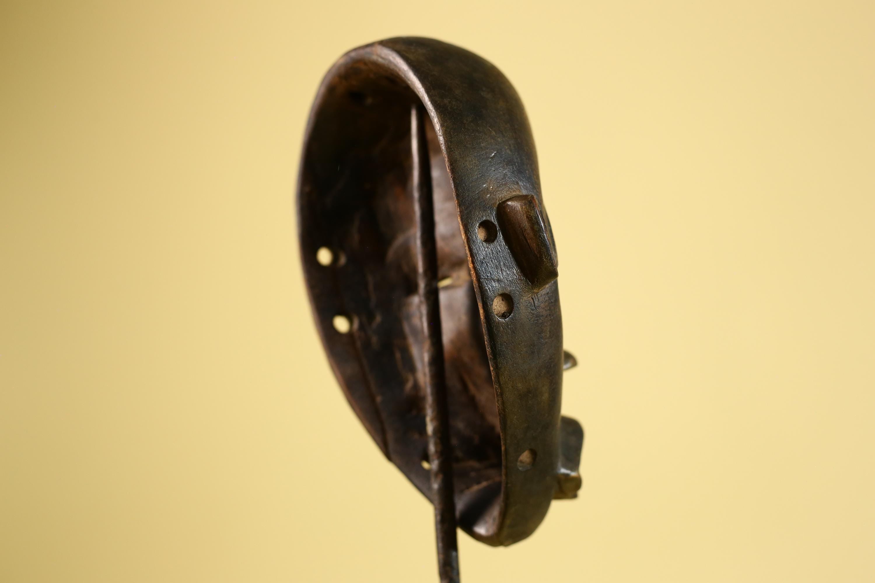 Dan Mask – Hand Carved African Tribal Wood Mask from Liberia-G6222