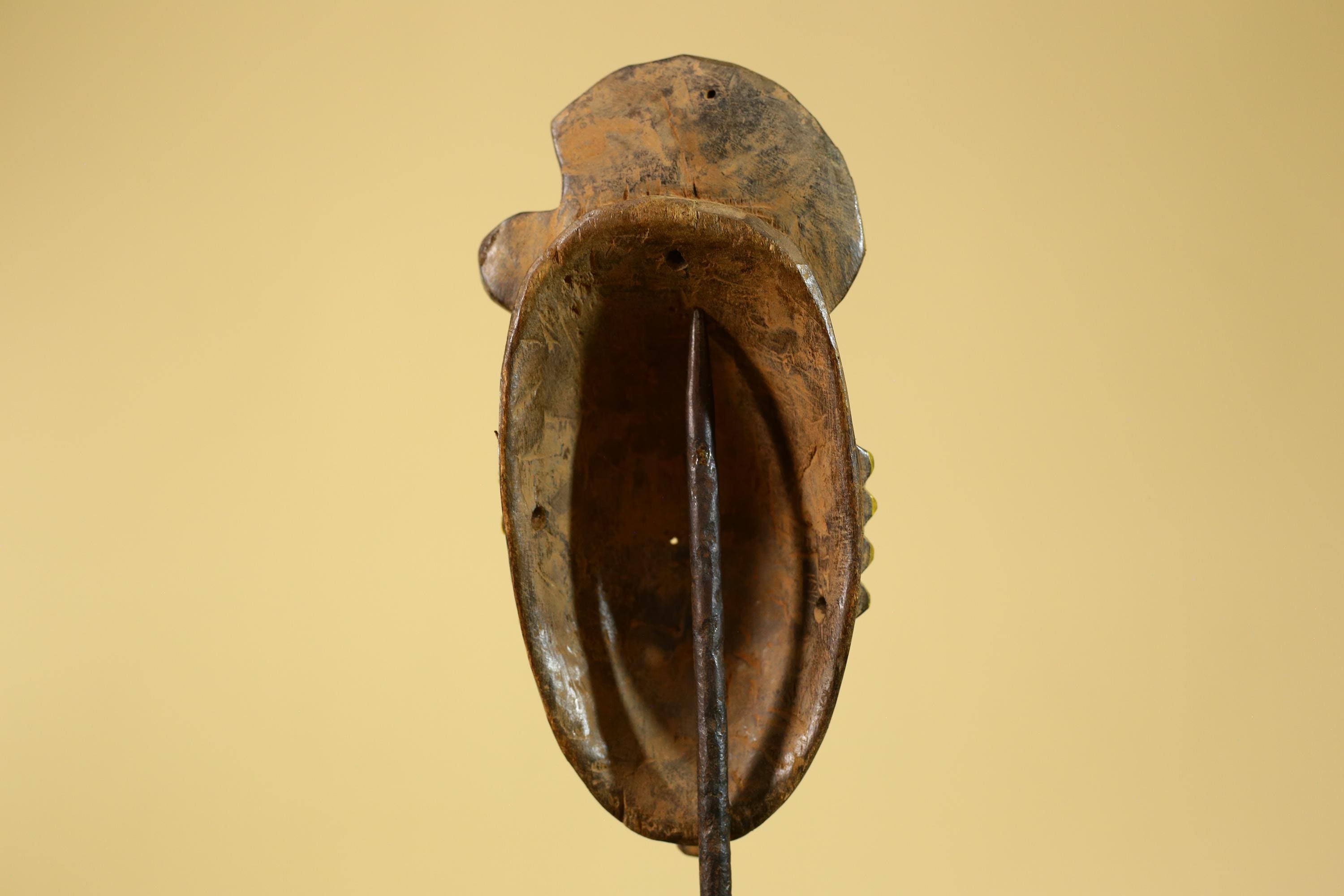 African Carved Wooden Mask Small Hand Carved Tribal Decor-G6303