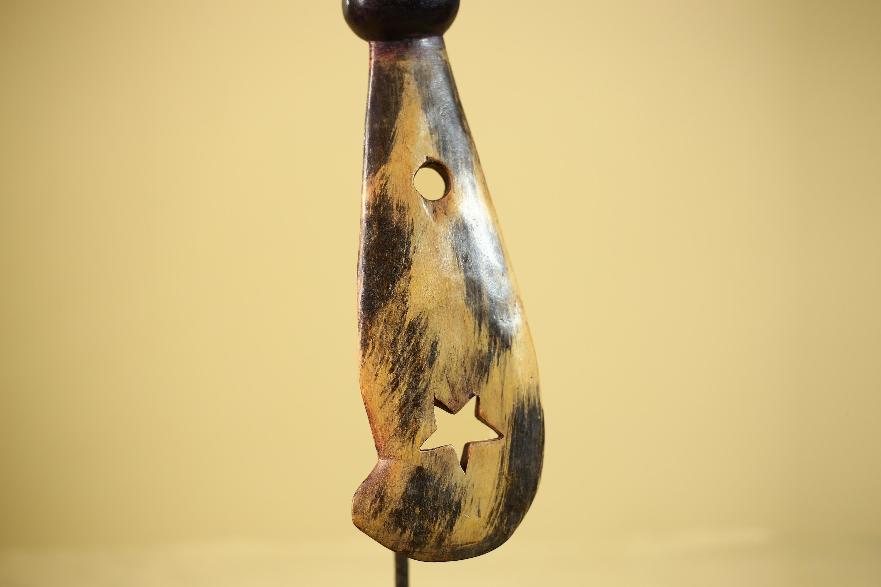 African Hand Carved Wood Fertility Figure Tribal Sculpture African Art Decor-G6326