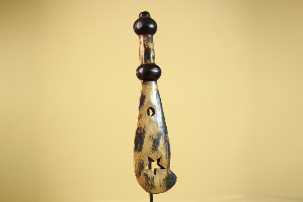 African Hand Carved Wood Fertility Figure Tribal Sculpture African Art Decor-G6326