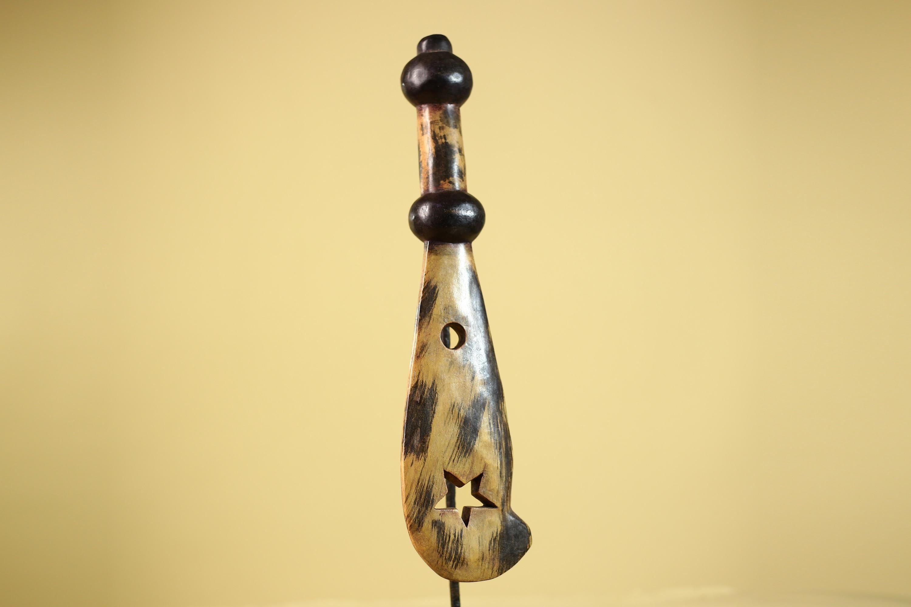 African Hand Carved Wood Fertility Figure Tribal Sculpture African Art Decor-G6326