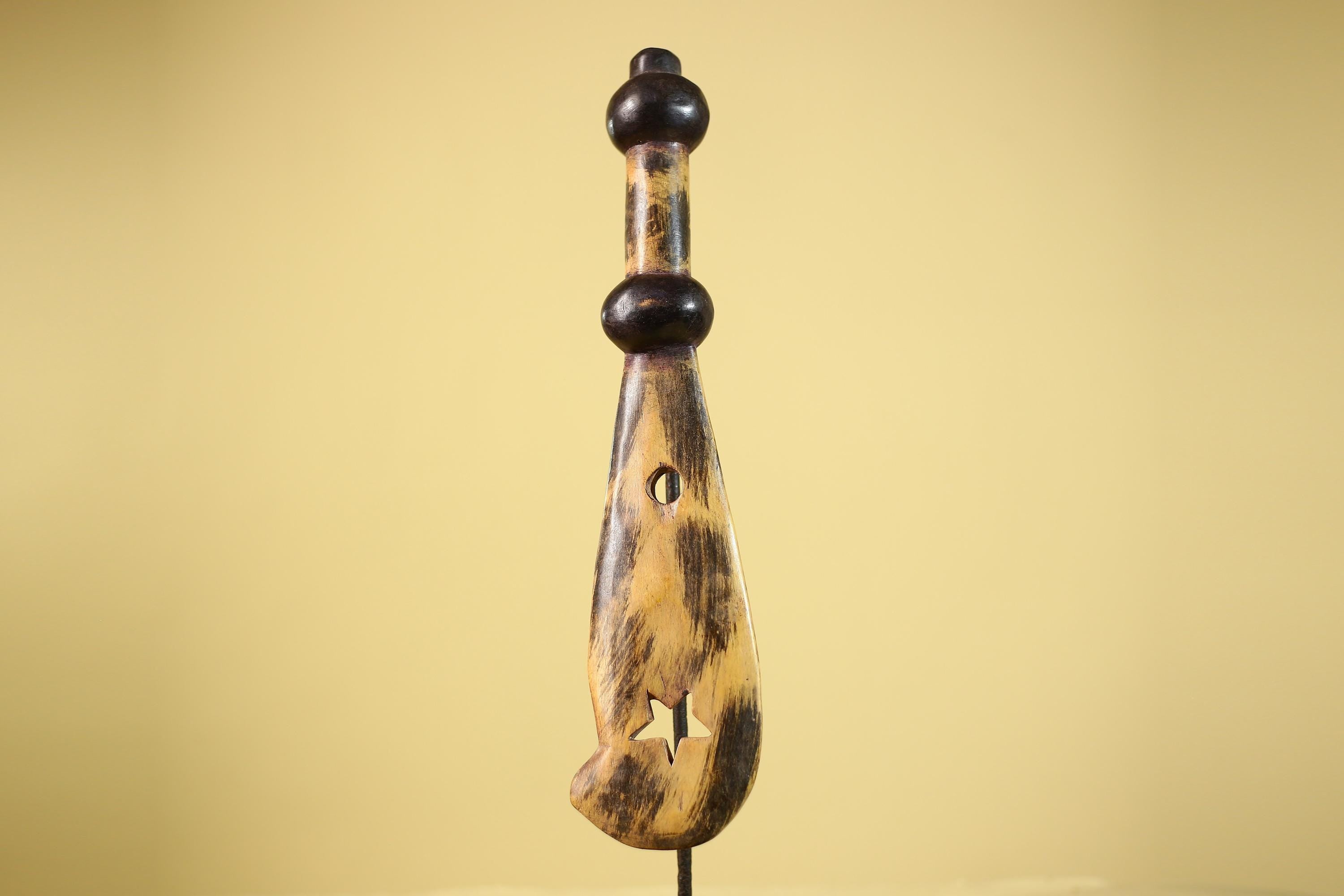 African Hand Carved Wood Fertility Figure Tribal Sculpture African Art Decor-G6326