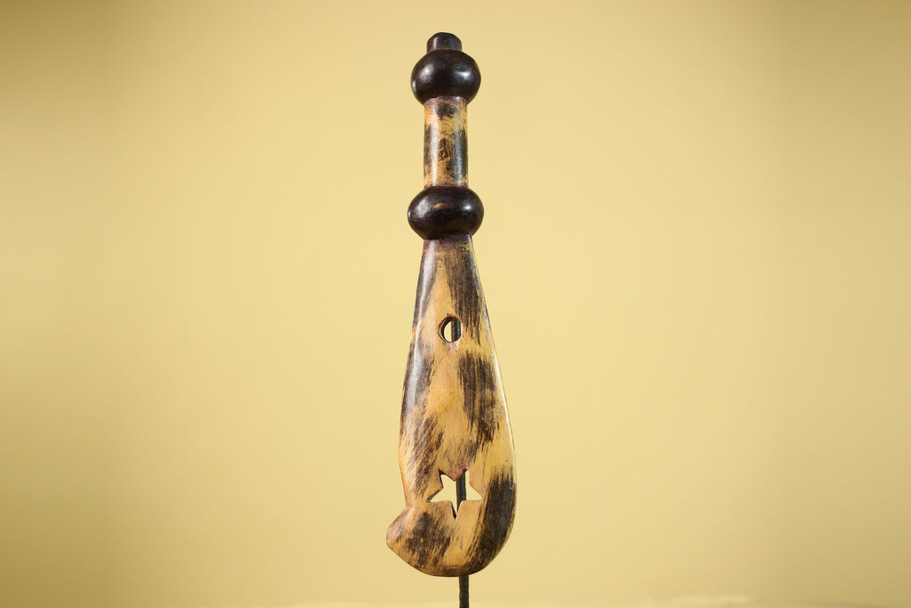 African Hand Carved Wood Fertility Figure Tribal Sculpture African Art Decor-G6326