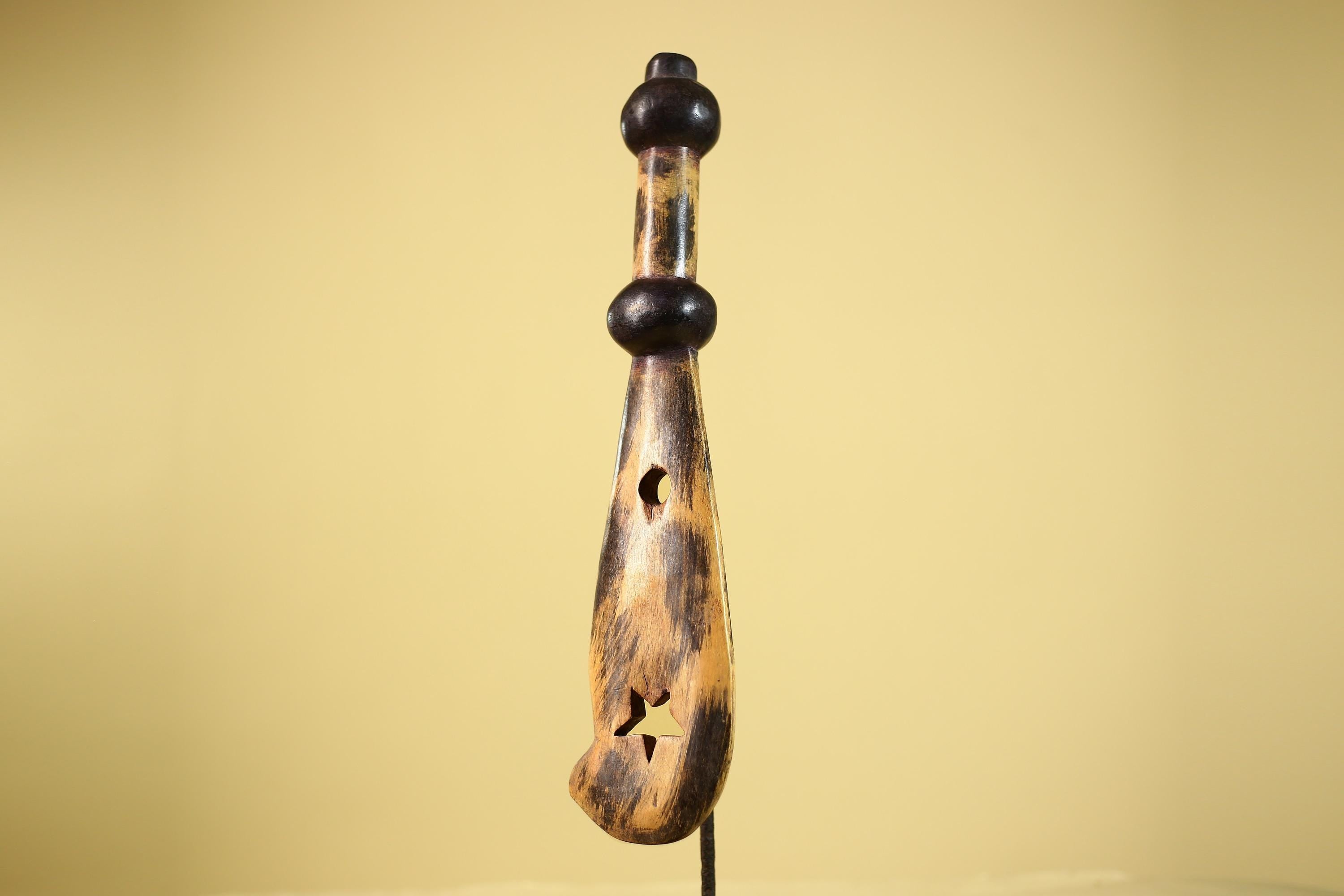 African Hand Carved Wood Fertility Figure Tribal Sculpture African Art Decor-G6326