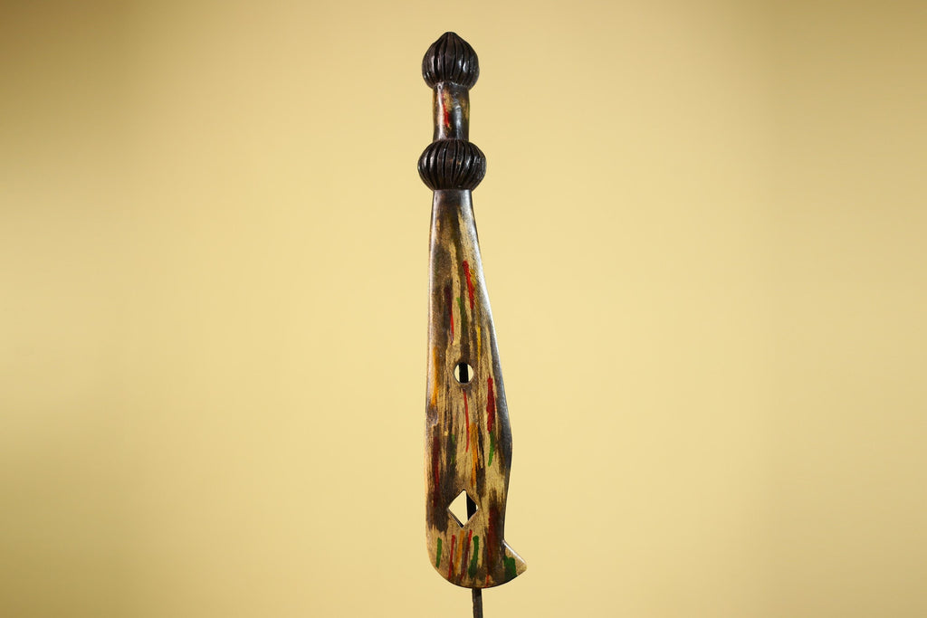 African Hand Carved Wood Tribal Fertility Figure Sculpture African Art Decor-G6327