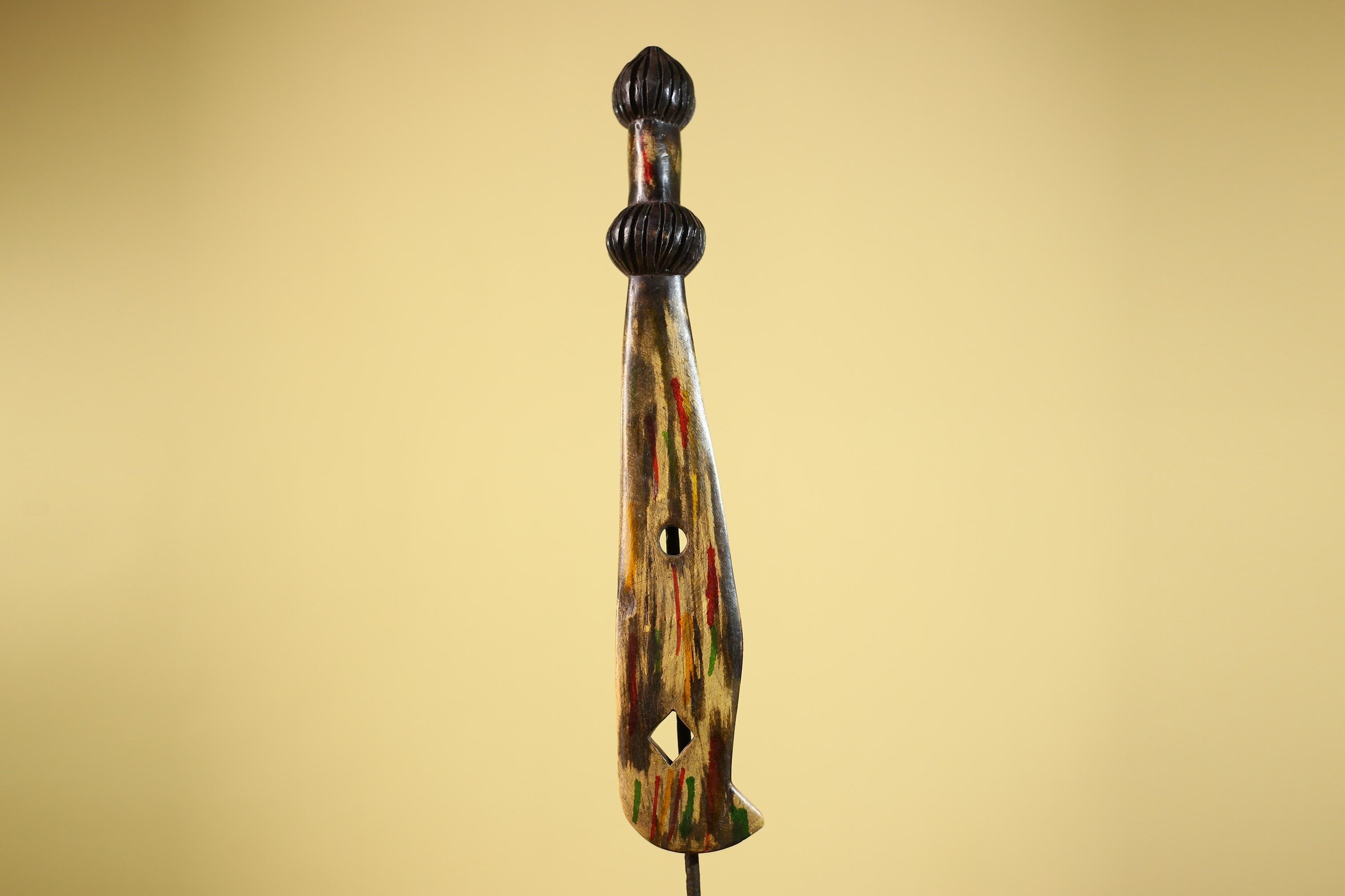 African Hand Carved Wood Tribal Fertility Figure Sculpture African Art Decor