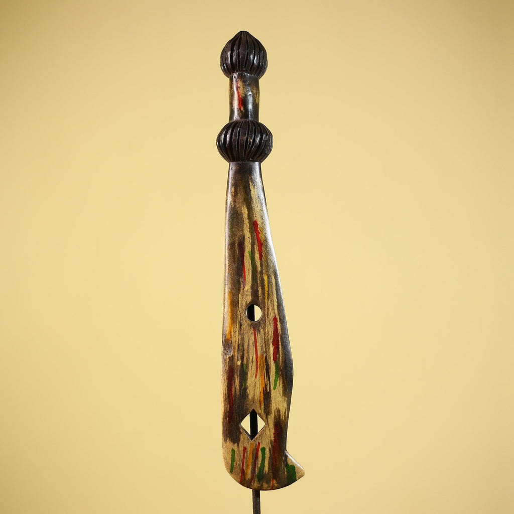 African Hand Carved Wood Tribal Fertility Figure Sculpture African Art Decor