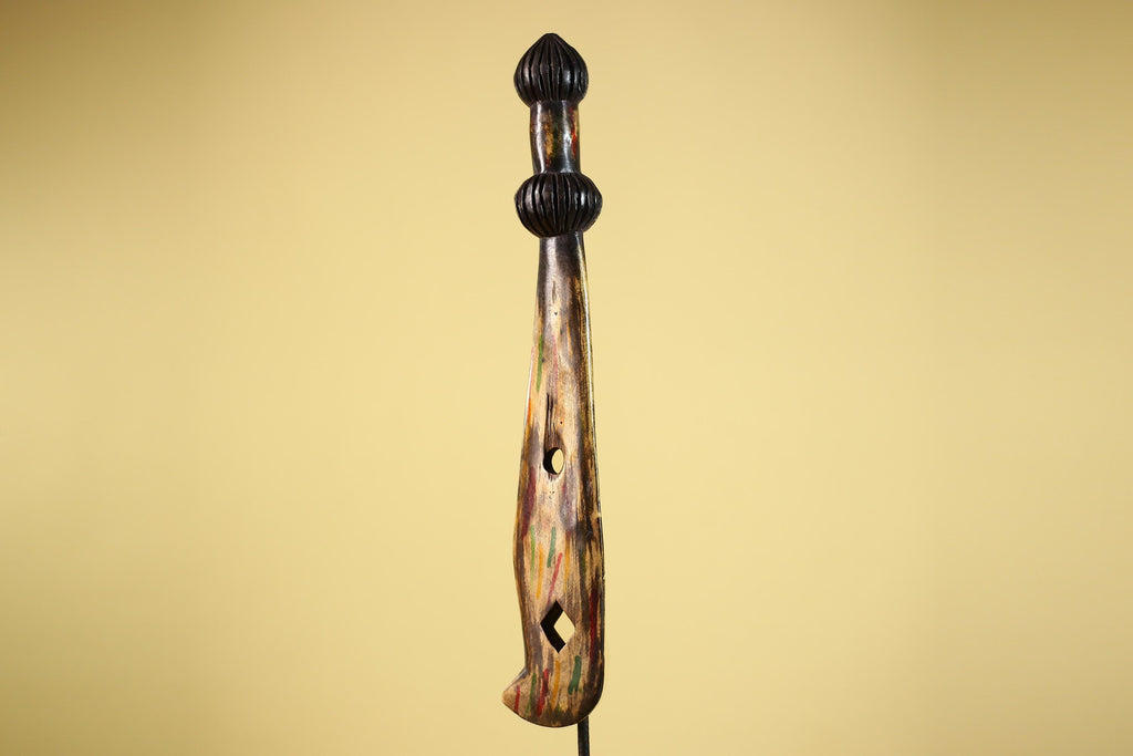 African Hand Carved Wood Tribal Fertility Figure Sculpture African Art Decor-G6327