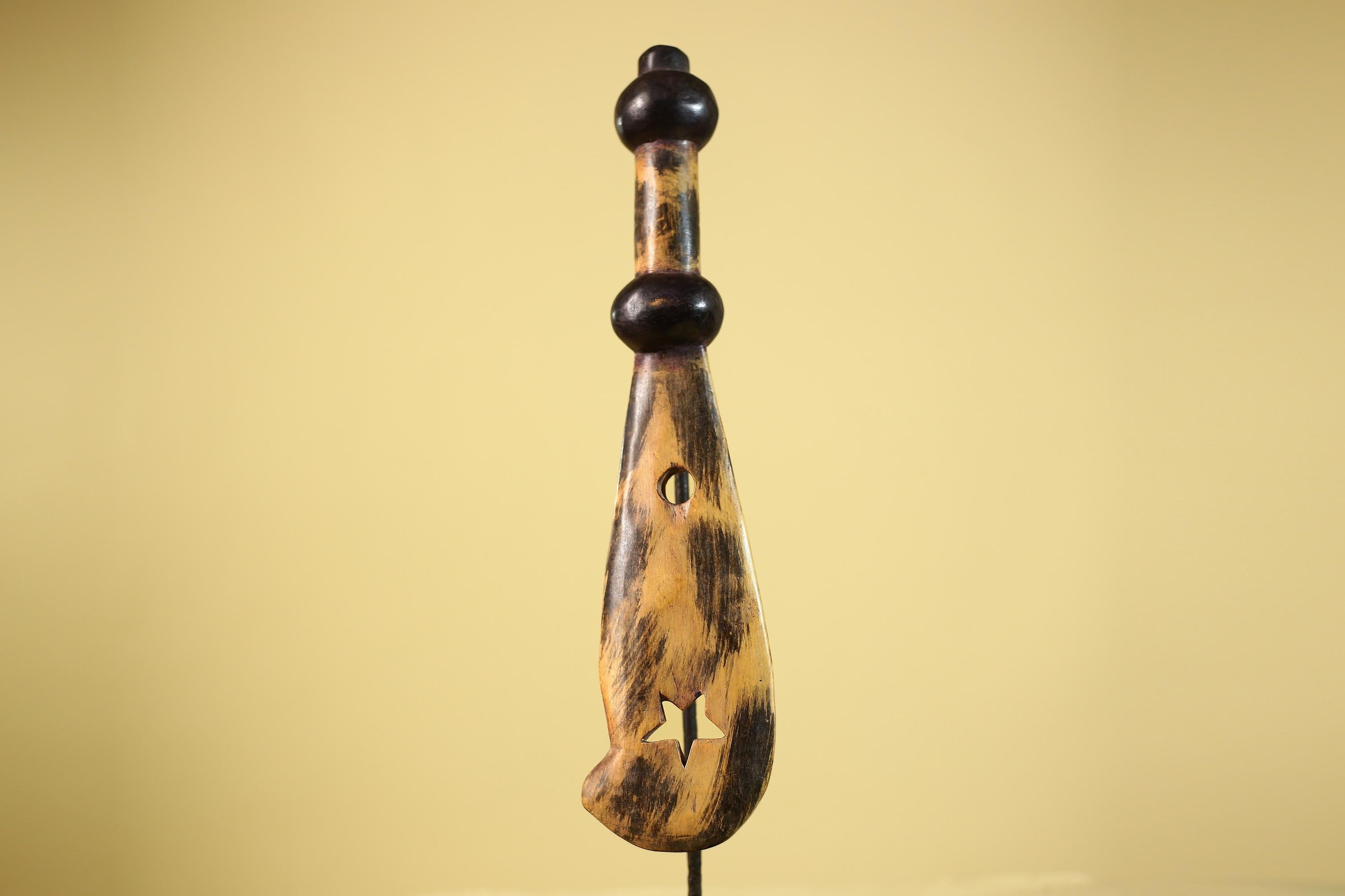 African Hand Carved Wood Fertility Figure Tribal Sculpture African Art Decor-G6326