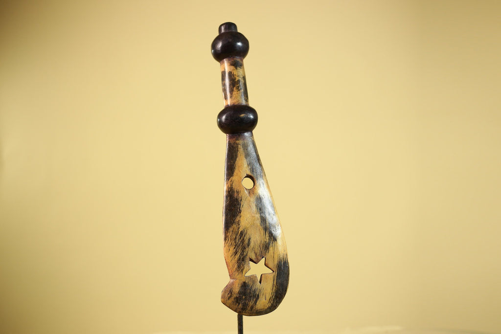 African Hand Carved Wood Fertility Figure Tribal Sculpture African Art Decor-G6326