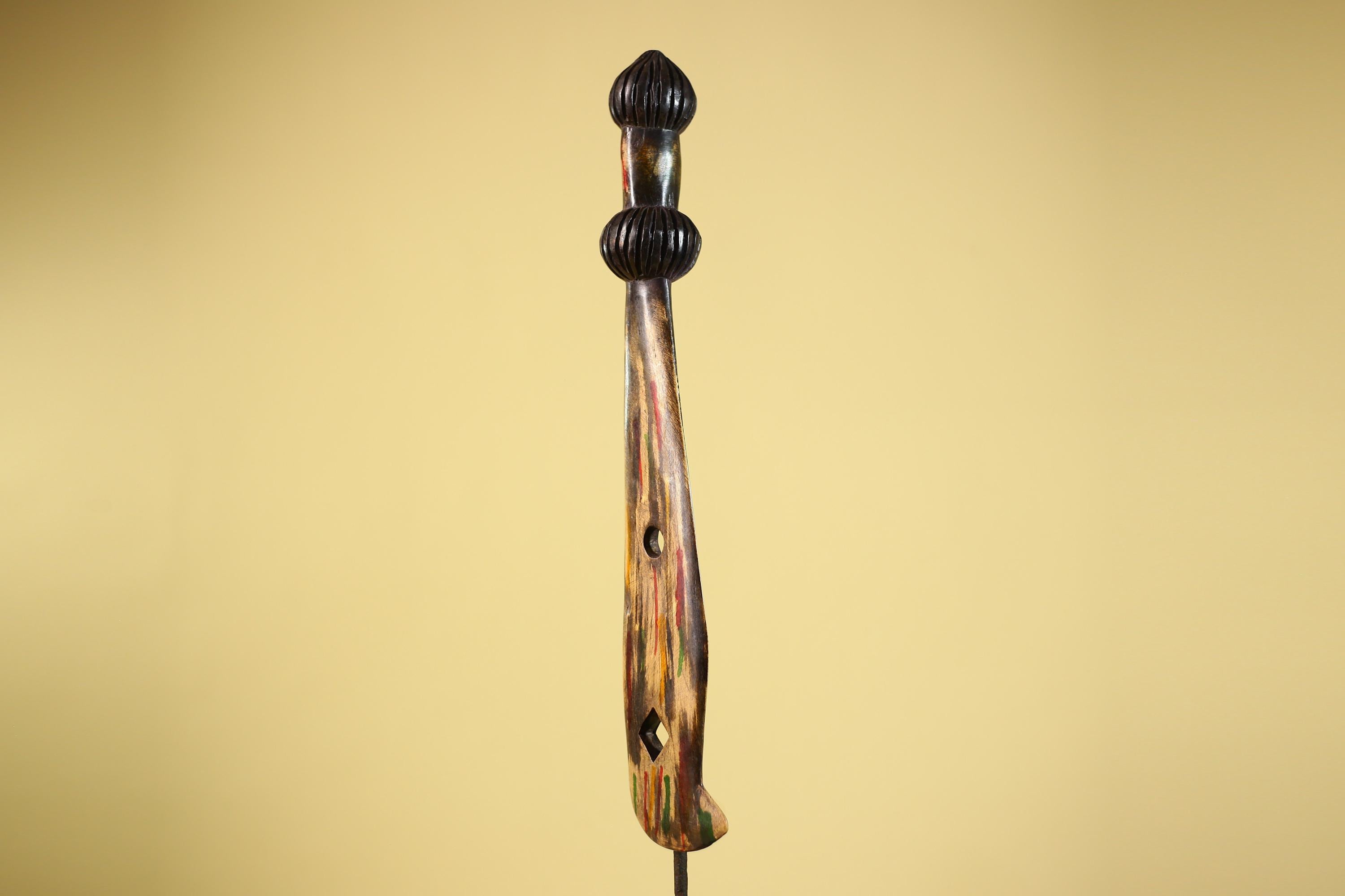 African Hand Carved Wood Tribal Fertility Figure Sculpture African Art Decor