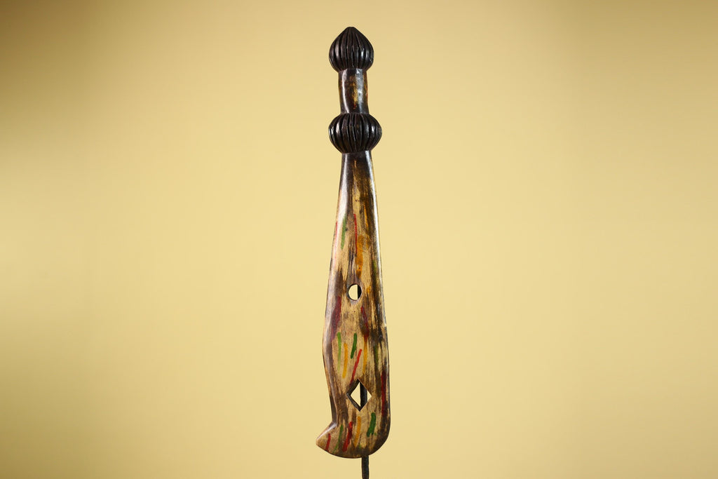 African Hand Carved Wood Tribal Fertility Figure Sculpture African Art Decor