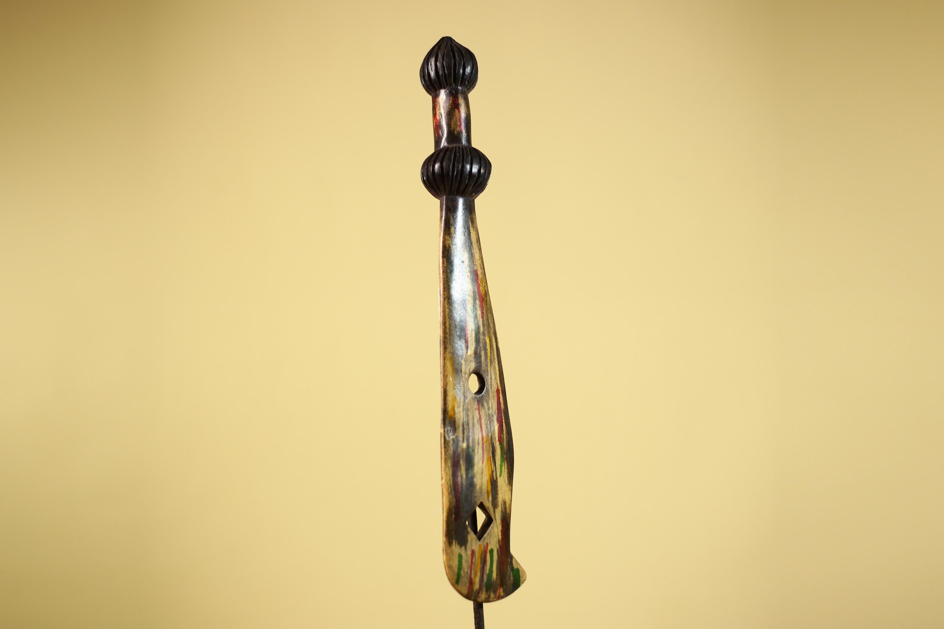 African Hand Carved Wood Tribal Fertility Figure Sculpture African Art Decor-G6327