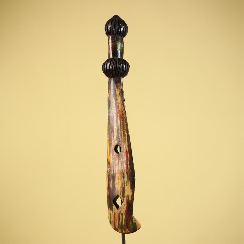 African Hand Carved Wood Tribal Fertility Figure Sculpture African Art Decor-G6327
