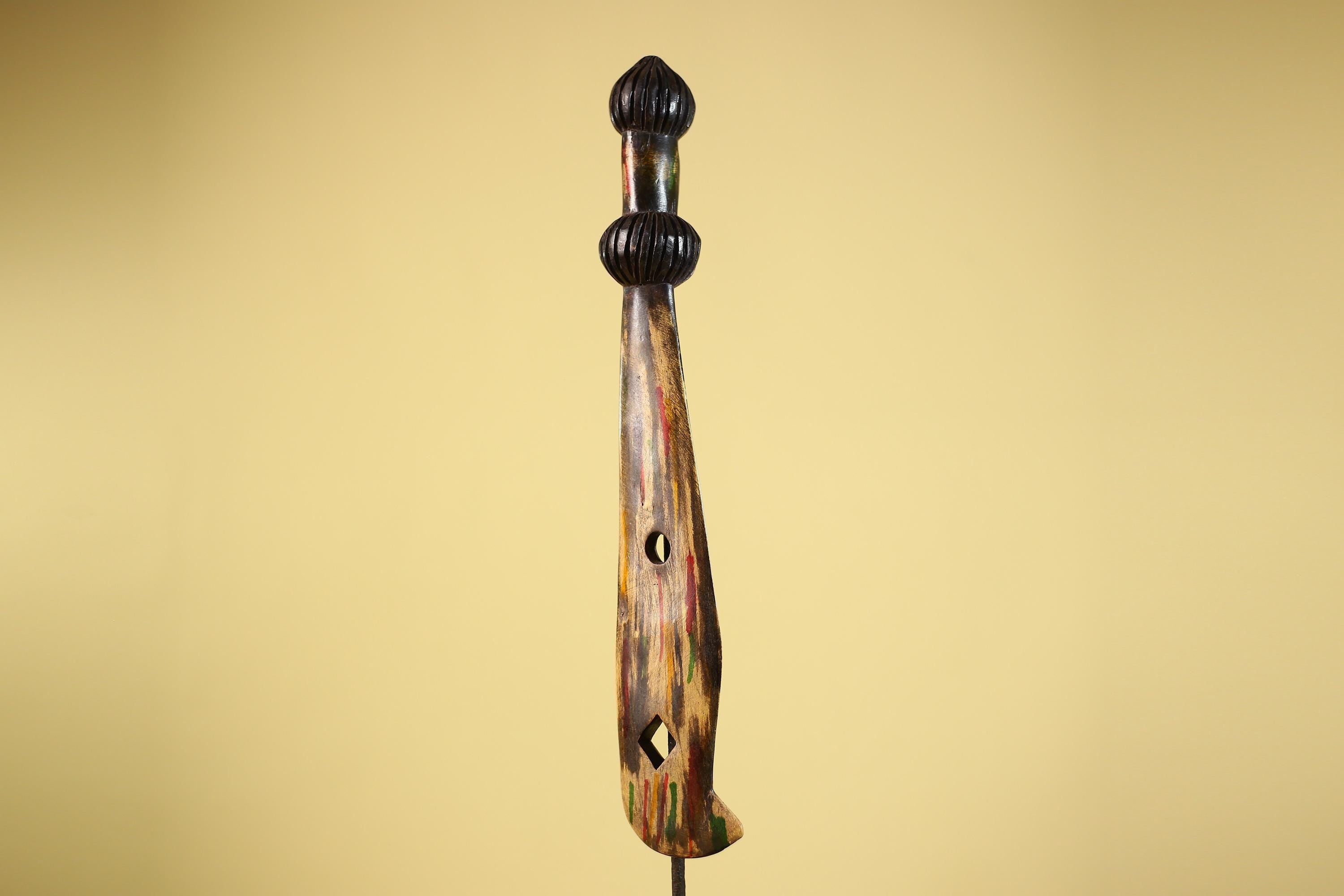 African Hand Carved Wood Tribal Fertility Figure Sculpture African Art Decor