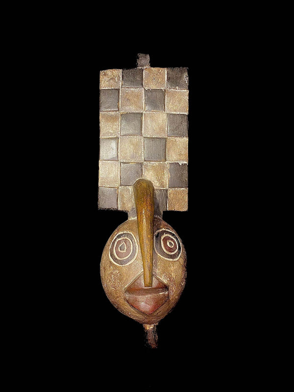Plank masks (Luruya) African Tribal masks Wood Hand Carved