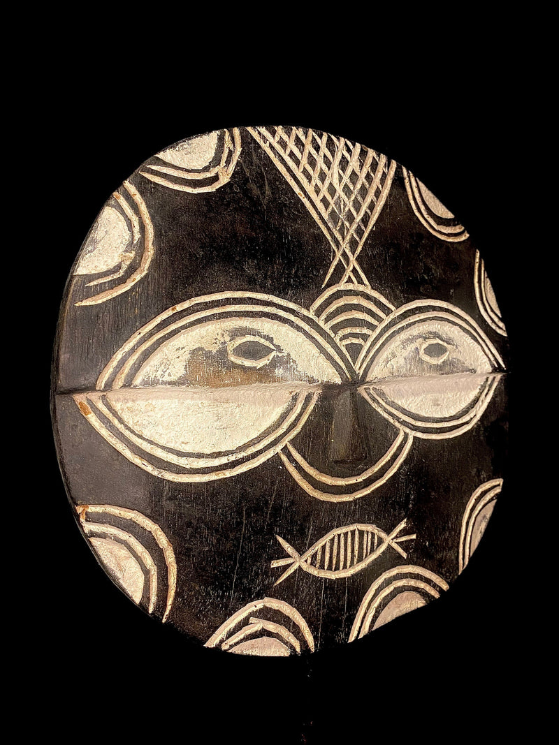 Teke African mask antiques tribal Face vintage African Mask