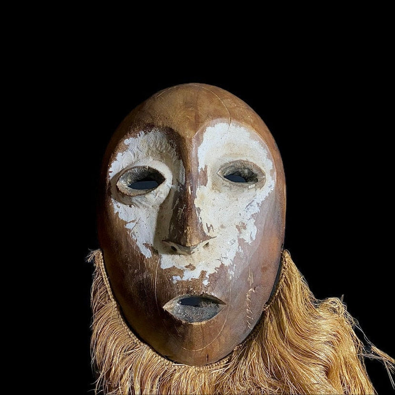 Vintage African Tribal Mask For African Wall Art Mask Lega