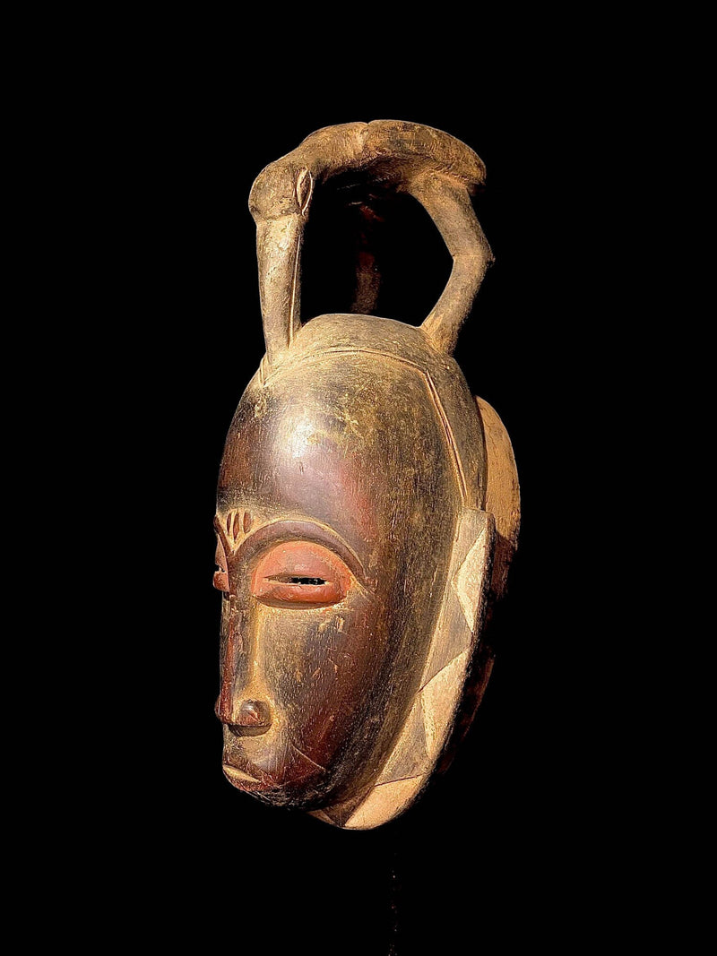 Vintage Hand Carved wall african mask Traditional vintage