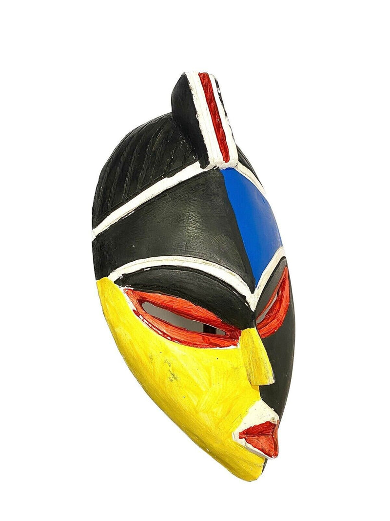 wall african mask Traditional vintage art tribal one piece