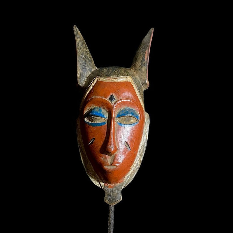 Wood Carved Yaure Guro Mask Liberia mask Traditional masque