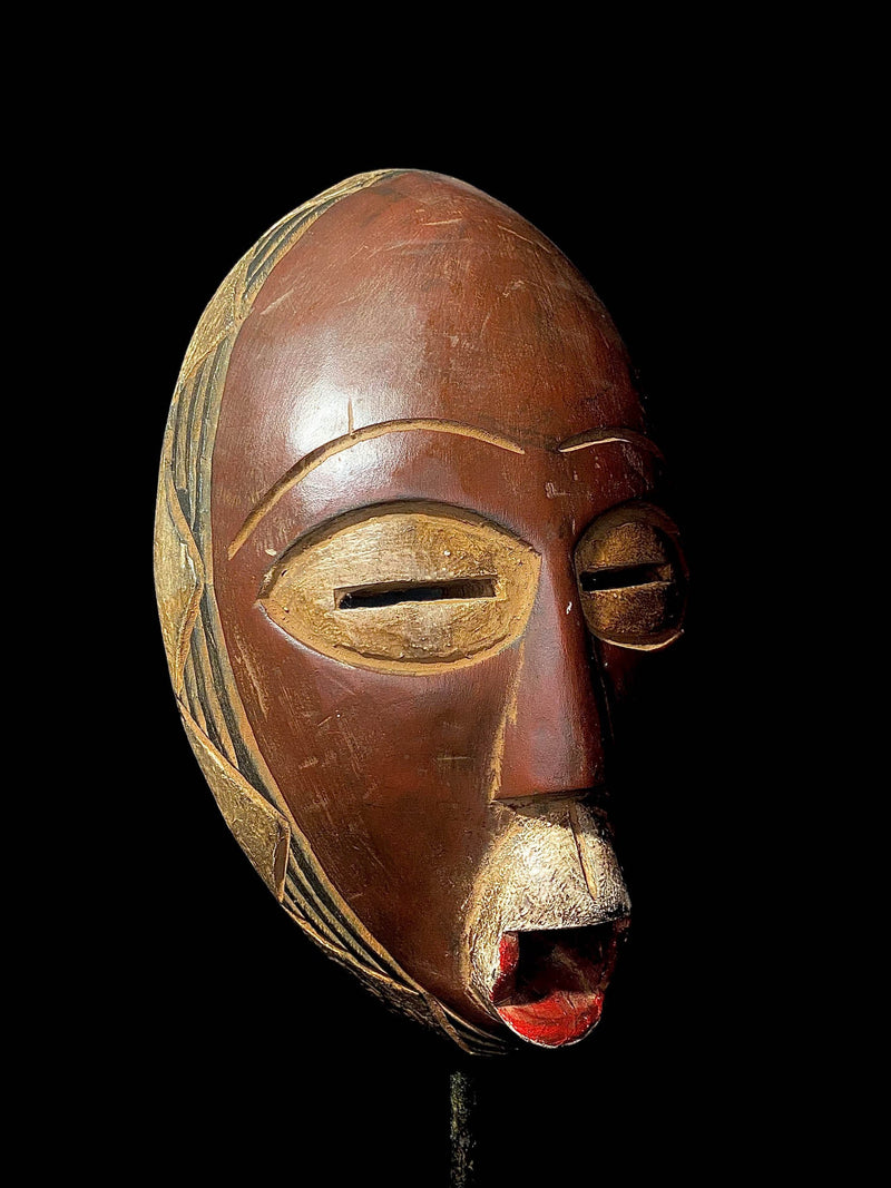 African mask Baule Mask I Coast 3480