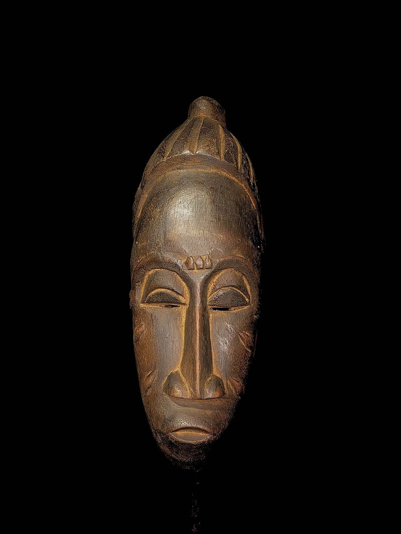 african mask Tribal Mask Wood Hand Carved Vintage Wall Hanging Guro -5222