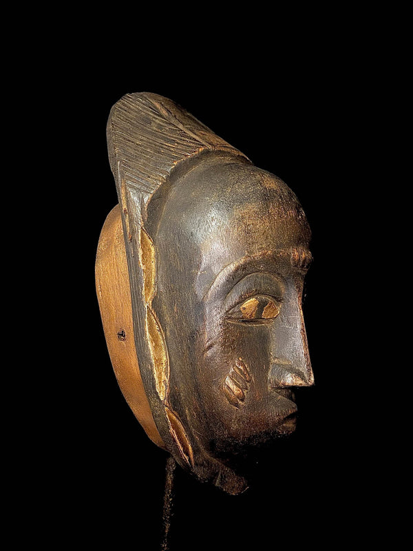 african mask Guro Face Masks Antiques Primitive Art Collectibles Wood-5245