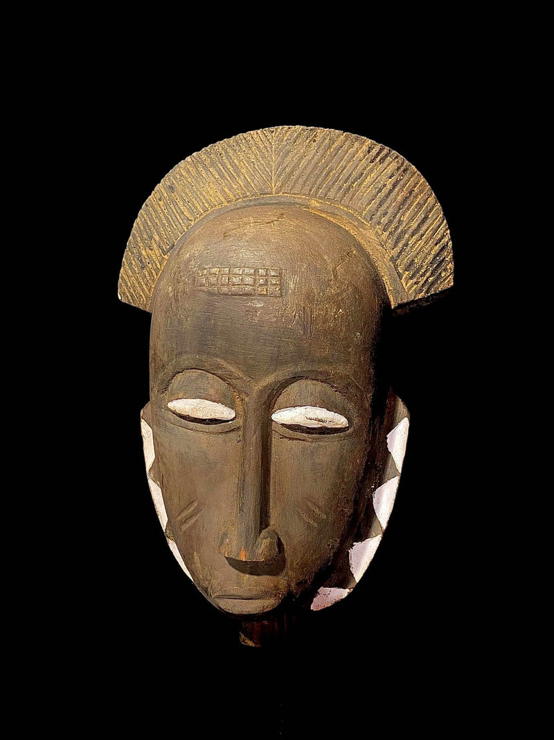 african mask Use tribal masks for wall made of wood wall art Home Décor Masks Carved Wood Tribal Guru Mask Of The African Handmade Mask-5315