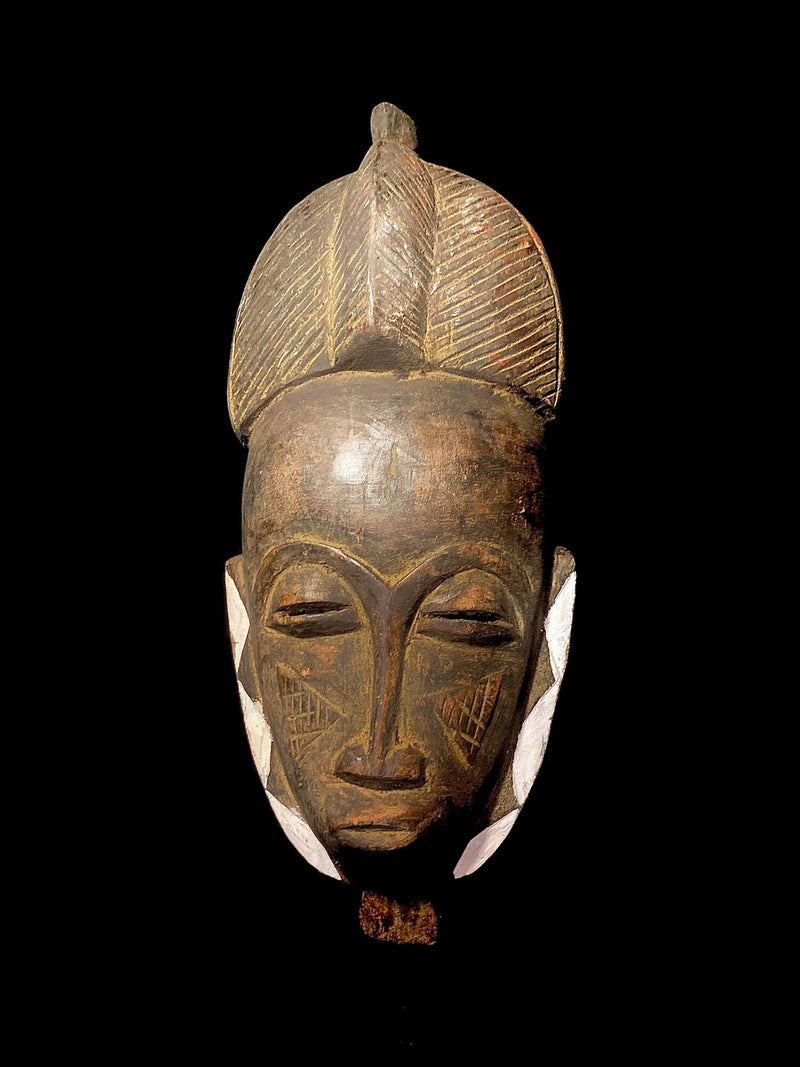 african mask Use tribal masks for wall made of wood wall art Home Décor Tribal Face Mask Guro Face Mask Coast West African Tribal Art-5328