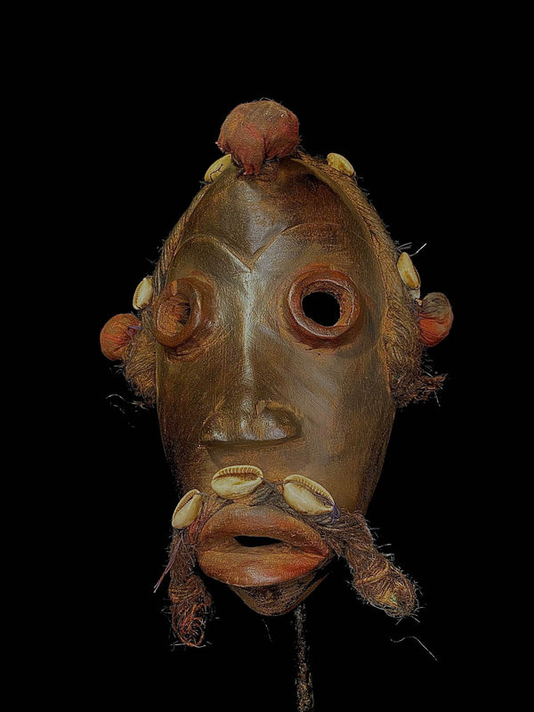 african mask Use one piece without stand DAN Passport masks in African Art-5079