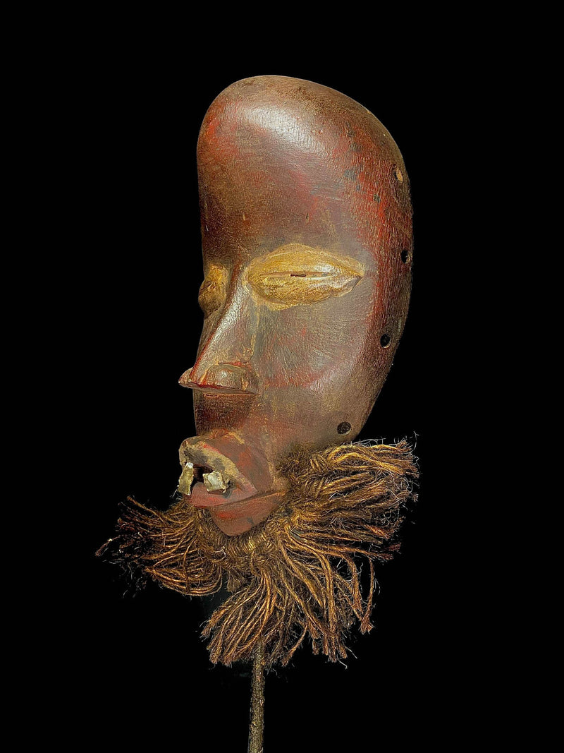 African antique Wall Hanging vintage Dan Gunyéya masks-5130
