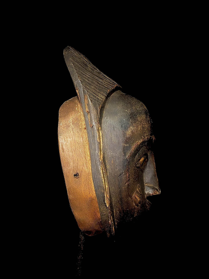 african mask Guro Face Masks Antiques Wall Hanging Primitive Art Collectibles-5245