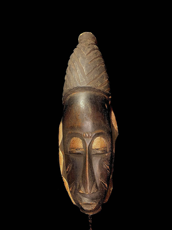 african Mask Tribal Mask African Carved Wooden Art Masks Guro Mask-5285