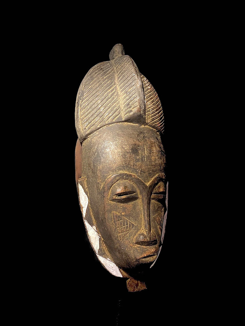 african mask Use tribal masks for wall made of wood wall art Home Décor Tribal Face Mask Guro Face Mask Coast West African Tribal Art-5328