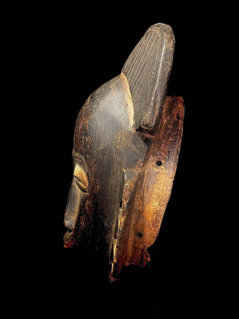 african mask Use tribal masks for wall made of wood wall art Home Décor Mask Hand Carved Tribal Mask Of Sn Guro Mask African Art Mask-5332